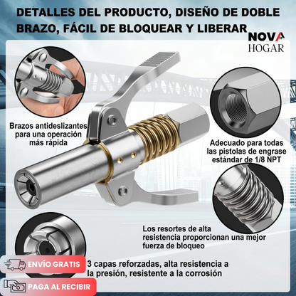 GreasPro™ Acoplador de Engrase Profesional