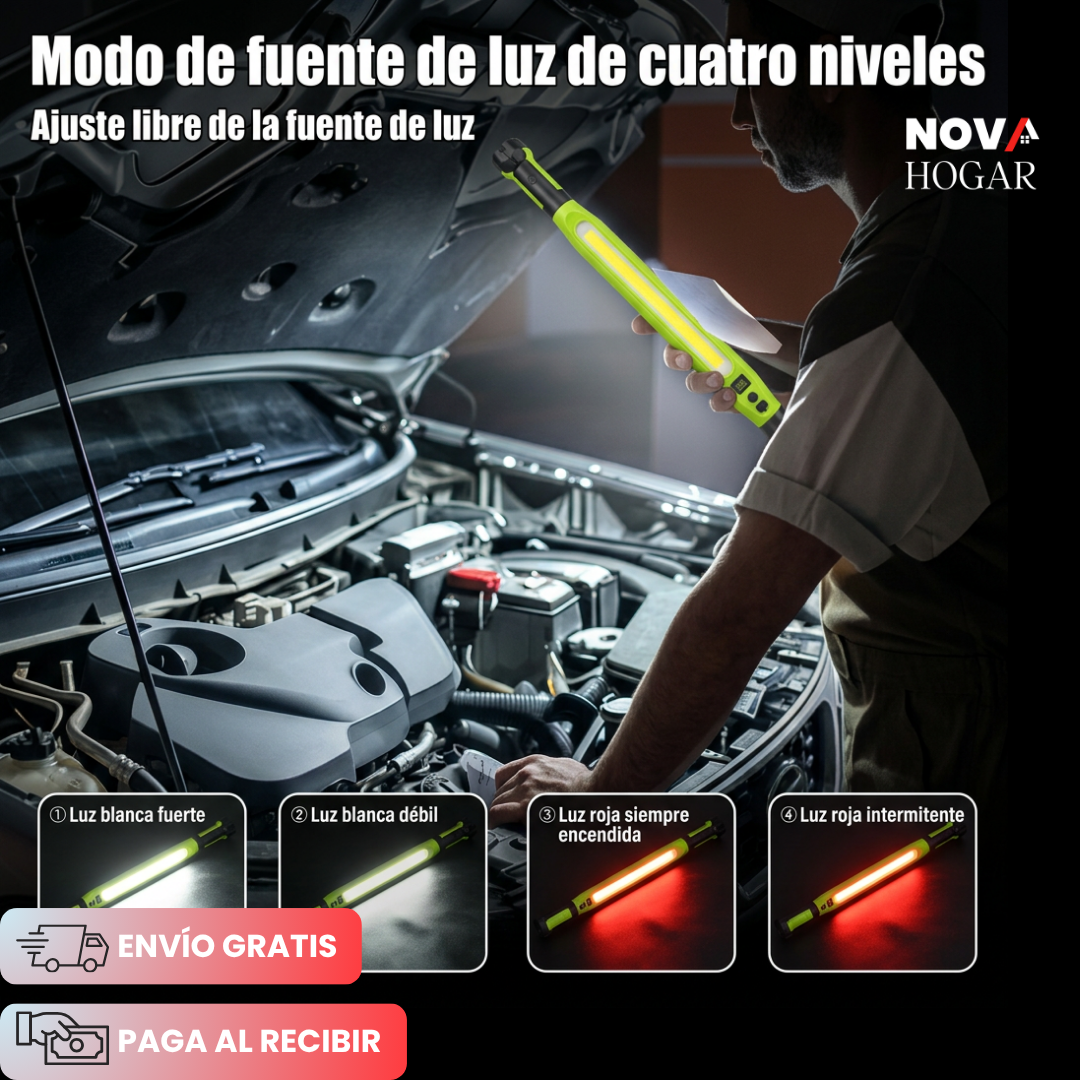 MagneLux™ Luz Magnética de 3000 Lumen para Mecánica