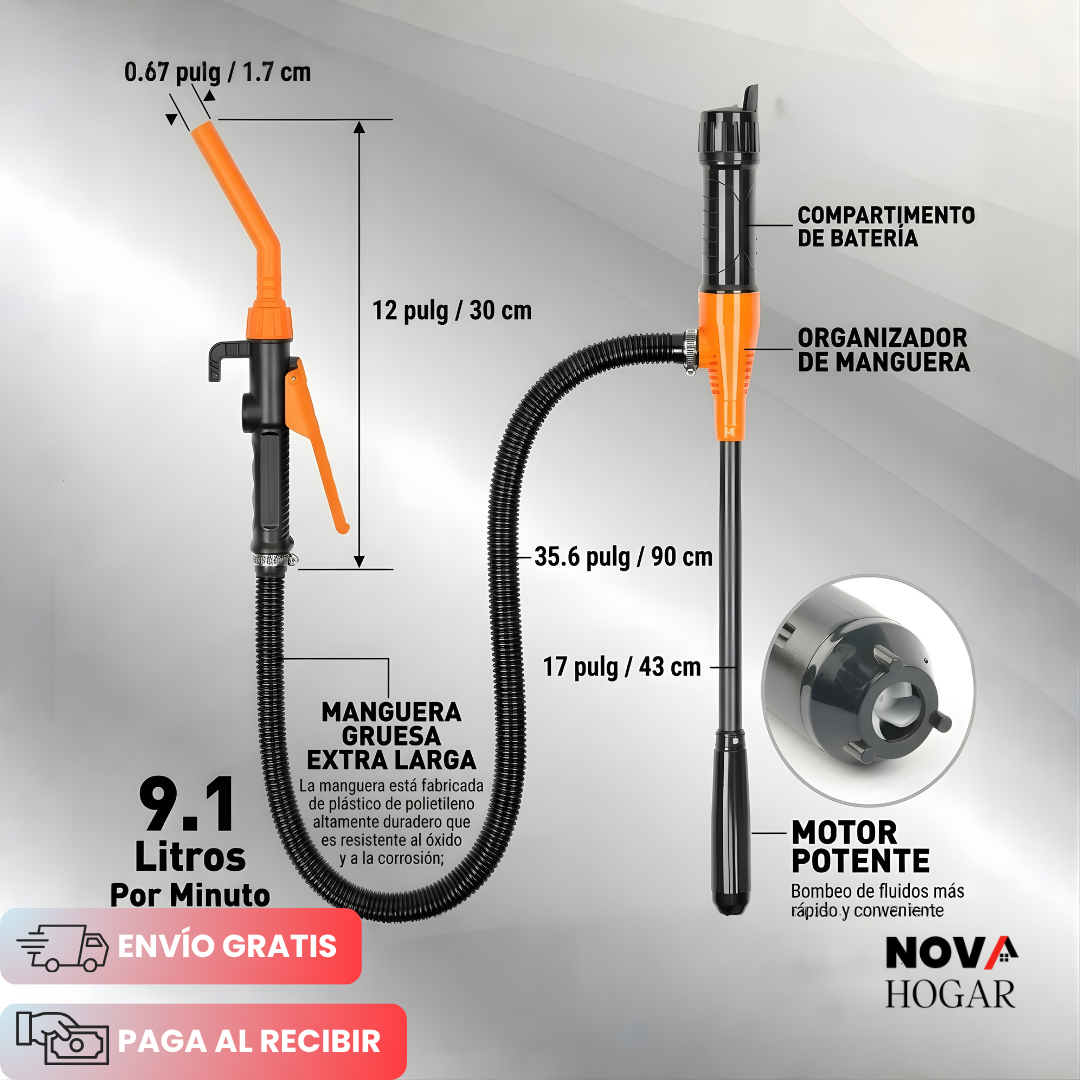 AutoPump™ Bomba Eléctrica para Transferencia de Combustible