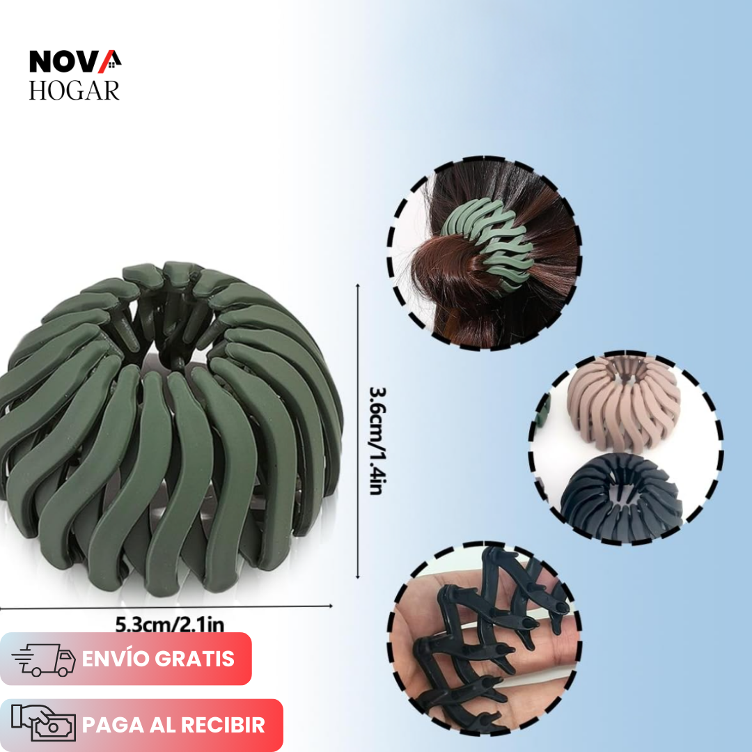 Pack x6 QuickClip™ Pinzas Expandibles para Cabello