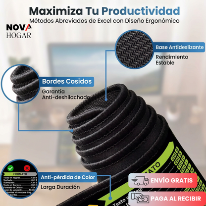 ProDesk Pad™ Alfombrilla XXL Con Atajos Rápido Para Profesionales