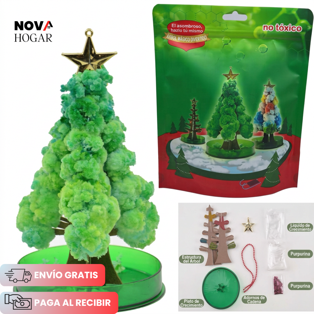 CrystalTree™ Árbol Mágico de Crecimiento Rápido