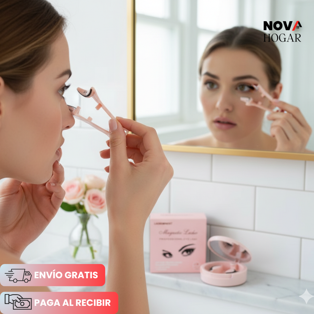 LuxeMag™ Pestañas Magnéticas Reutilizables