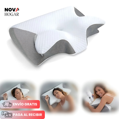 NeckAlign™ Almohada Ergonómica con Soporte Cervical