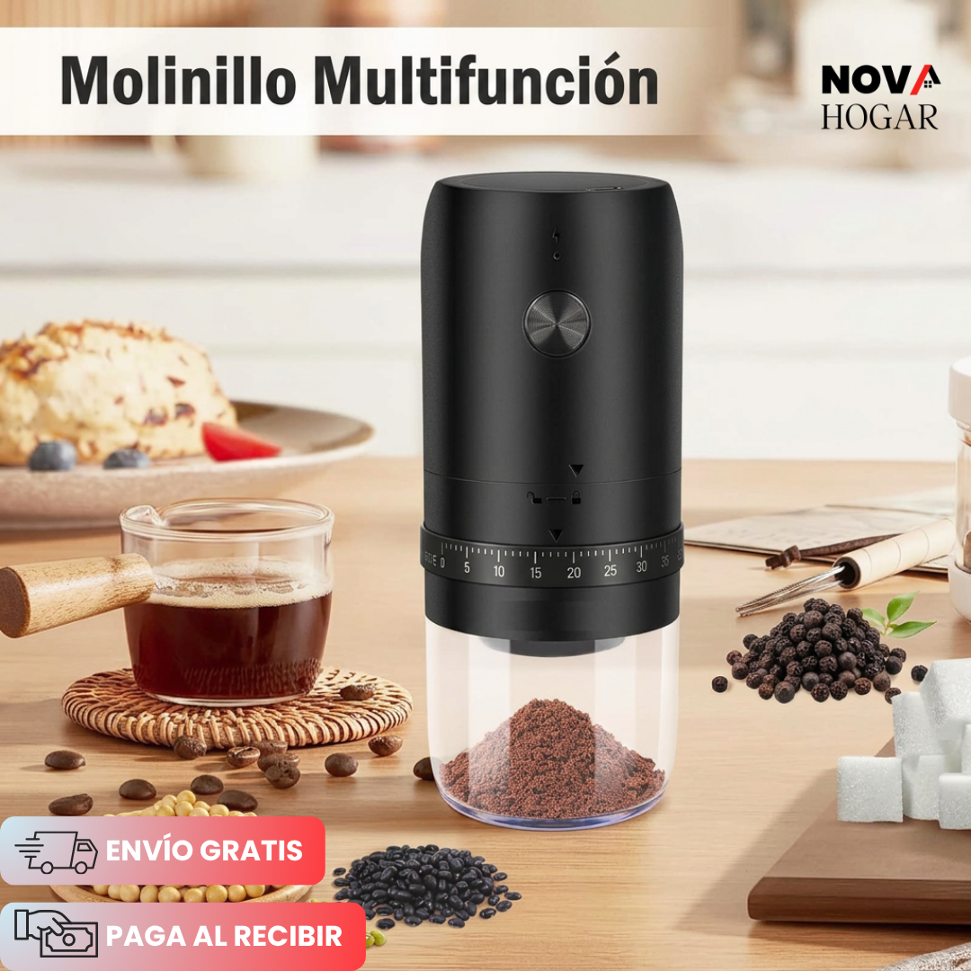 GrindBrew™ Molino Eléctrico de Precisión para Café