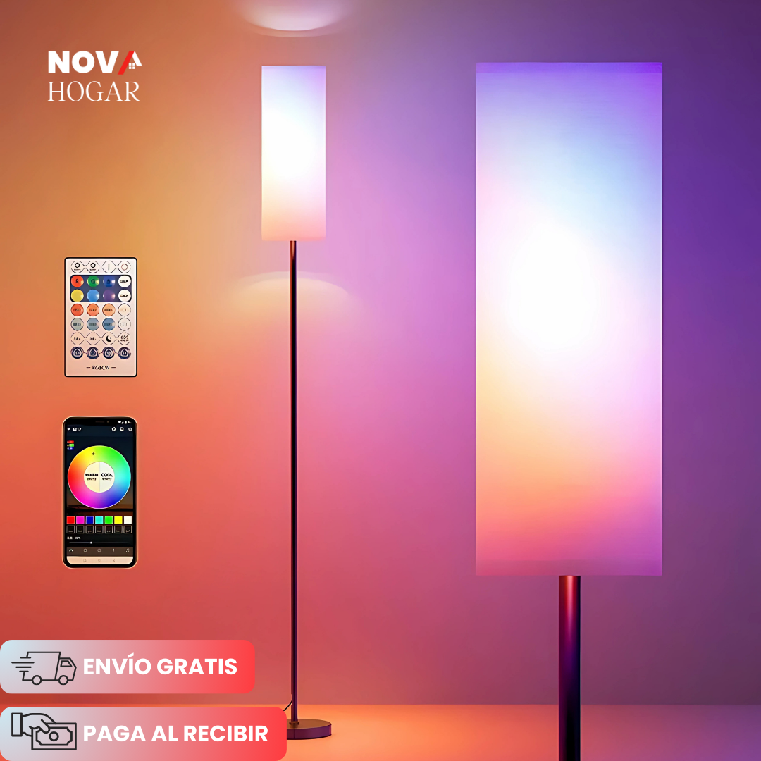 LumaRise™ Lámpara de Piso Inteligente RGB