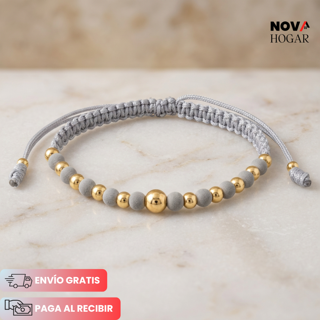AuraBelle™ Pulsera Elegante De Oro Laminado