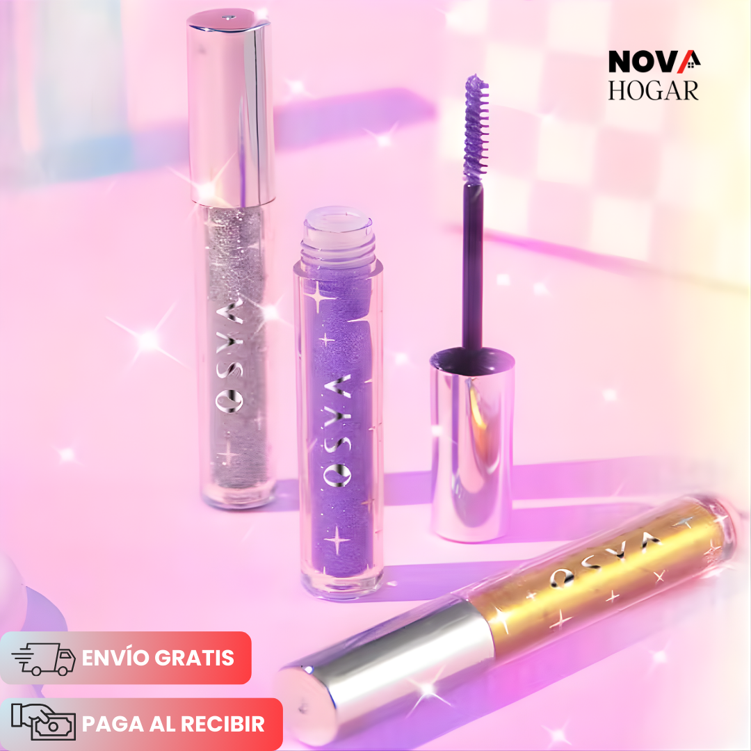 3x1 StarryLash™ Máscara De Pestañas Efecto Diamante