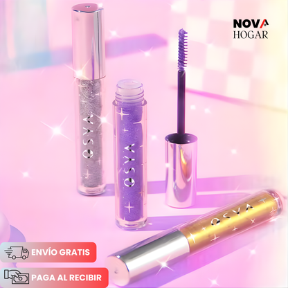 3x1 StarryLash™ Máscara De Pestañas Efecto Diamante
