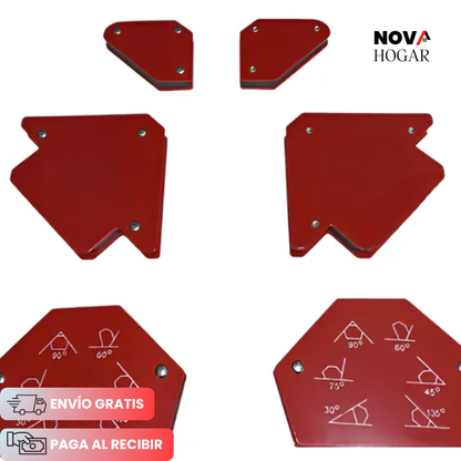 MagnaWeld™ Escuadras Magnéticas para Soldadura