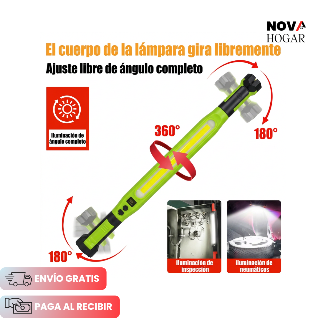 MagneLux™ Luz Magnética de 3000 Lumen para Mecánica