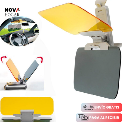SafeGlare™ Visor Anti-Deslumbramiento 2 en 1 para Auto