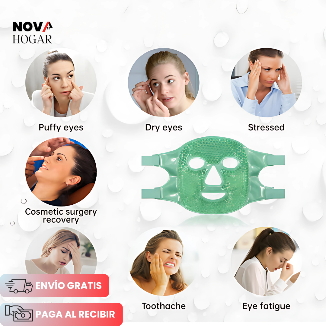 TermaGleam™ Mascarilla Facial para Terapia Relajante