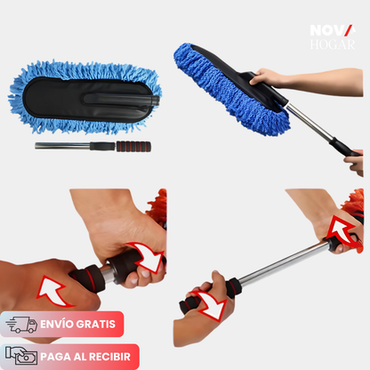 2x1 DustX™ Cepillo de Microfibra Anti-Arañazos