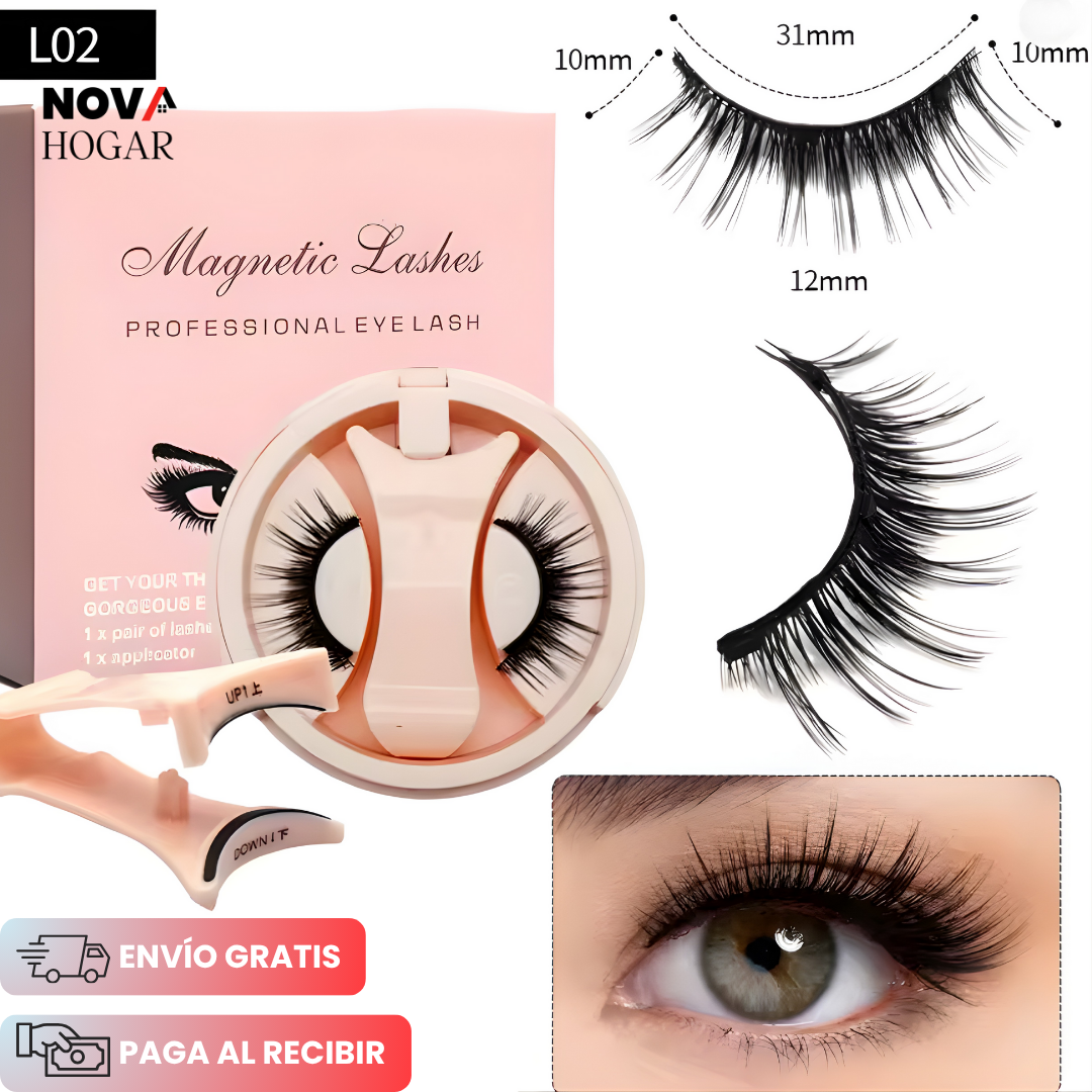 LuxeMag™ Pestañas Magnéticas Reutilizables