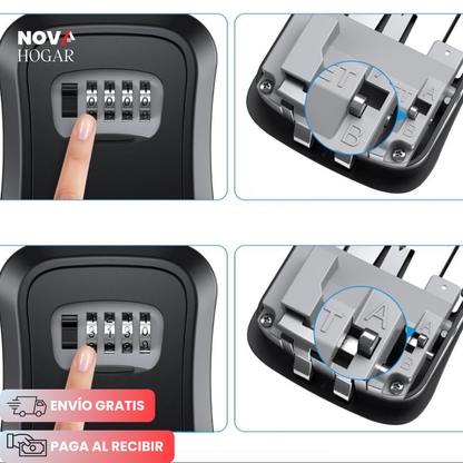 KeyGuard™ Caja de Seguridad para Llaves