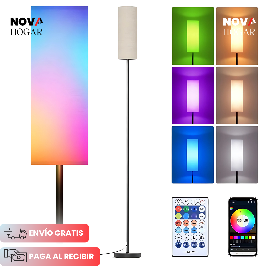 LumaRise™ Lámpara de Piso Inteligente RGB