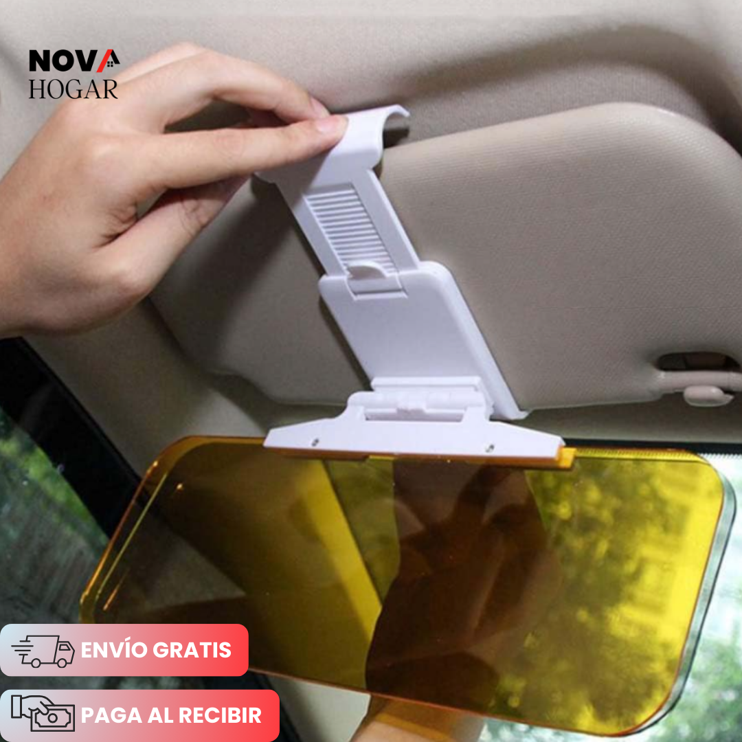 SafeGlare™ Visor Anti-Deslumbramiento 2 en 1 para Auto