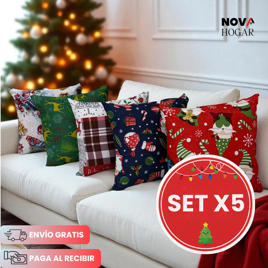 PillowChristmas™ Colección Exclusiva de Cojines Navideños