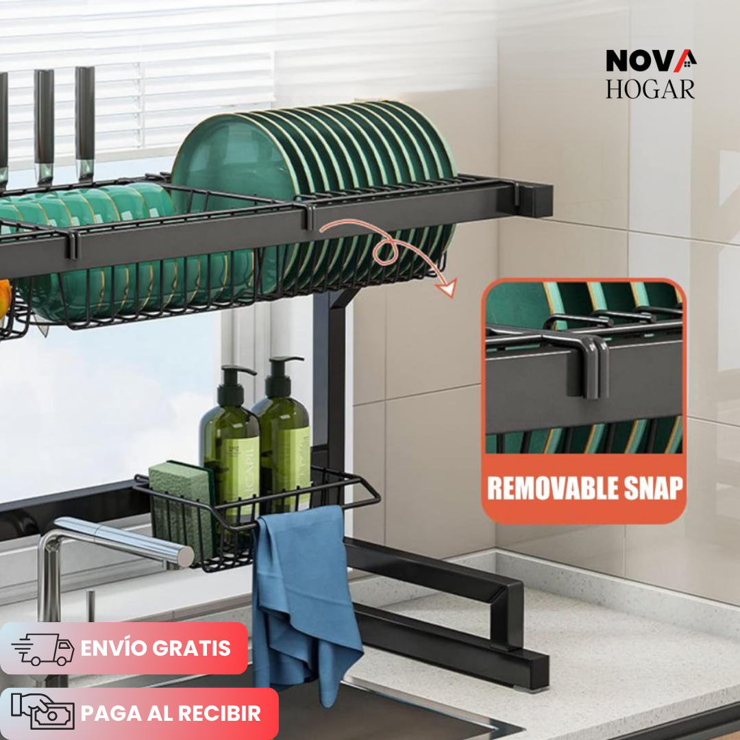 CleanRack™ Escurridor para Platos de 2 Niveles