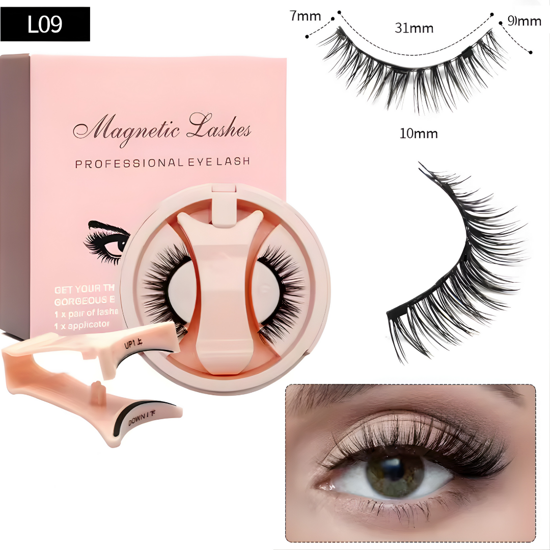 LuxeMag™ Pestañas Magnéticas Reutilizables