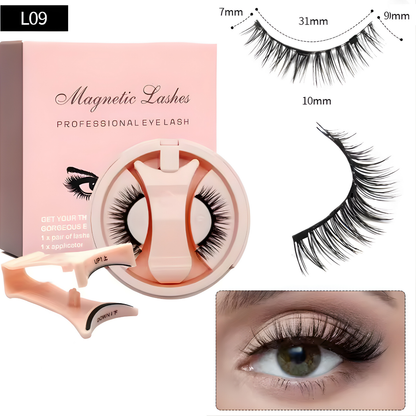 LuxeMag™ Pestañas Magnéticas Reutilizables