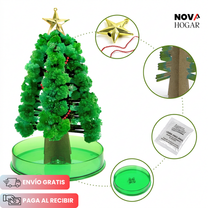 CrystalTree™ Árbol Mágico de Crecimiento Rápido