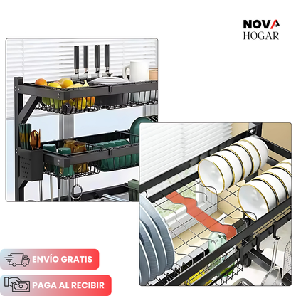 CleanRack™ Escurridor para Platos de 2 Niveles