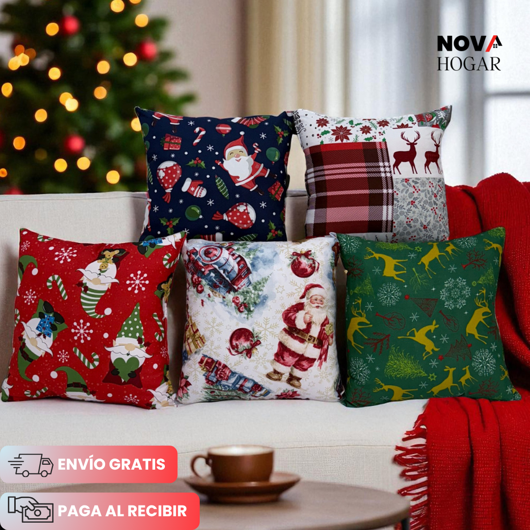 PillowChristmas™ Colección Exclusiva de Cojines Navideños