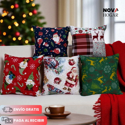 PillowChristmas™ Colección Exclusiva de Cojines Navideños