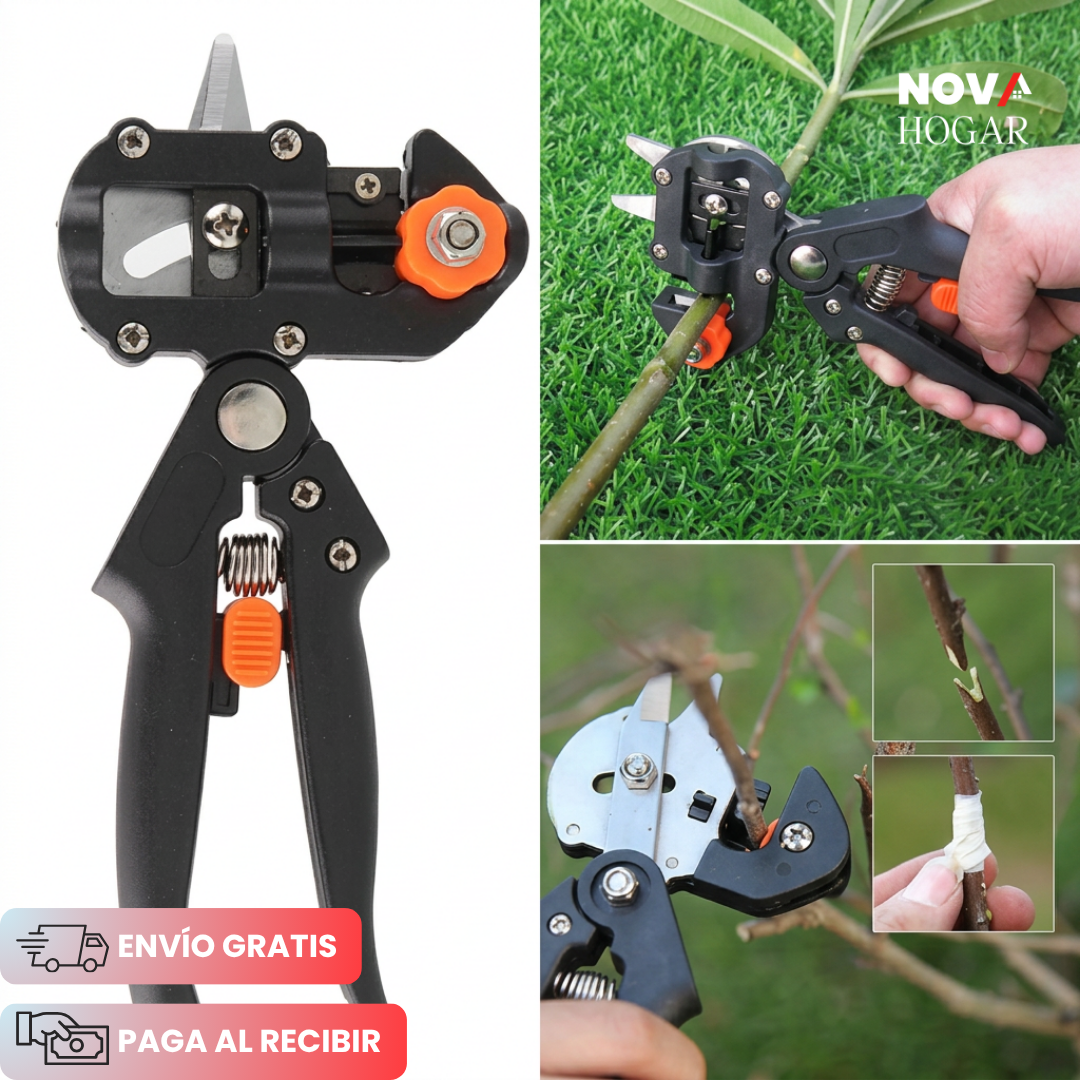 EasyInjer™ Tijera de Injerto para Plantas