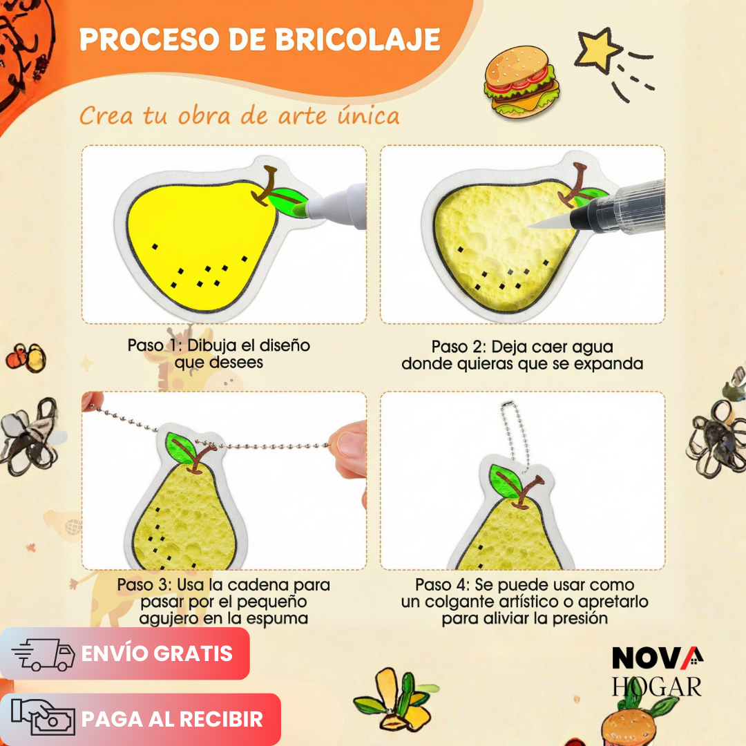MagicPuff™ Kit de Dibujo en Espuma Mágica 3D