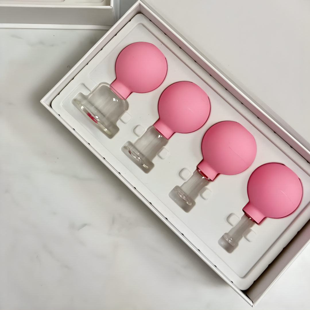 SculptLift™ Set Terapia Facial con Ventosas Relajante