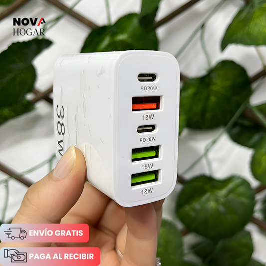 PowerCore™ Estación de Carga Rápida de 5 Puertos