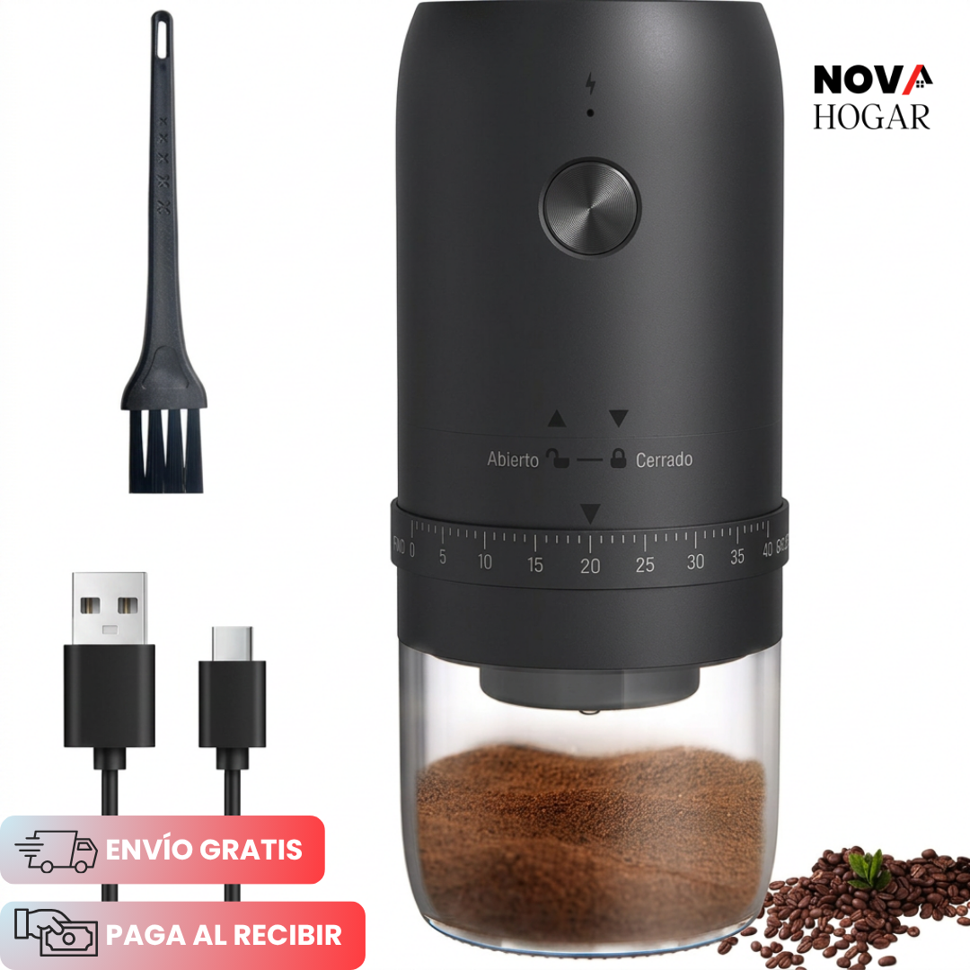GrindBrew™ Molino Eléctrico de Precisión para Café