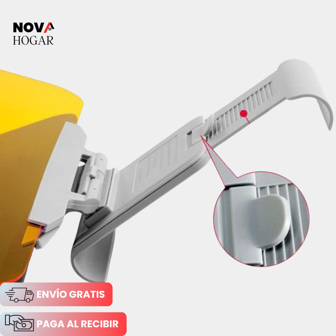 SafeGlare™ Visor Anti-Deslumbramiento 2 en 1 para Auto
