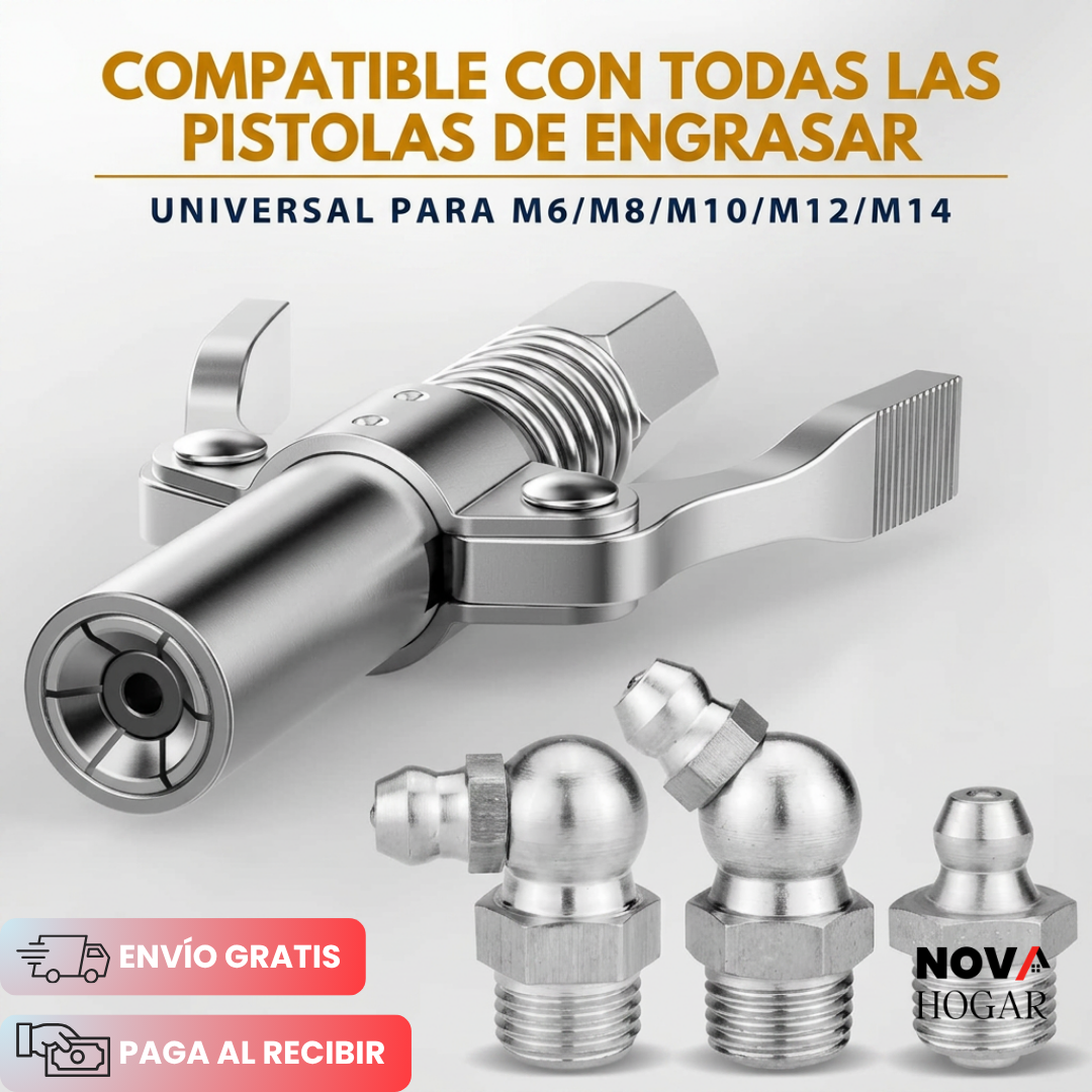 GreasPro™ Acoplador de Engrase Profesional