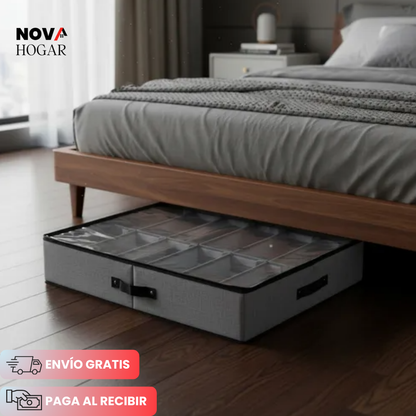 ShoeStow™ Zapatero Organizador Bajo la Cama