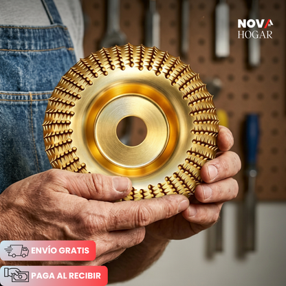 WoodShaper™ Set x3 Discos De Modelado para Madera