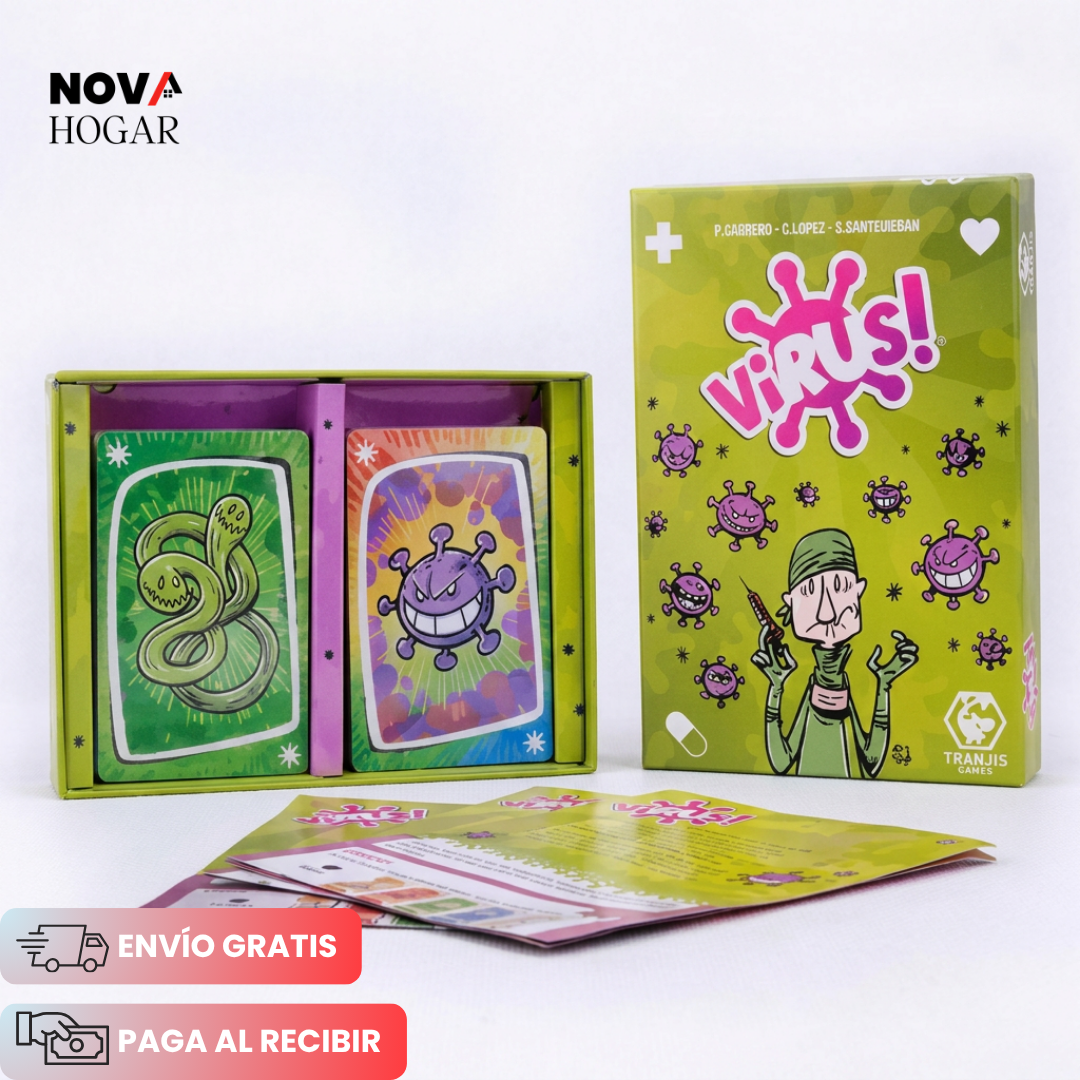 Virus™ Juego cartas y Estrategia Viral