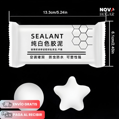 Pack x10 EcoSeal™ Masillas Selladoras Ecológicas e Impermeables