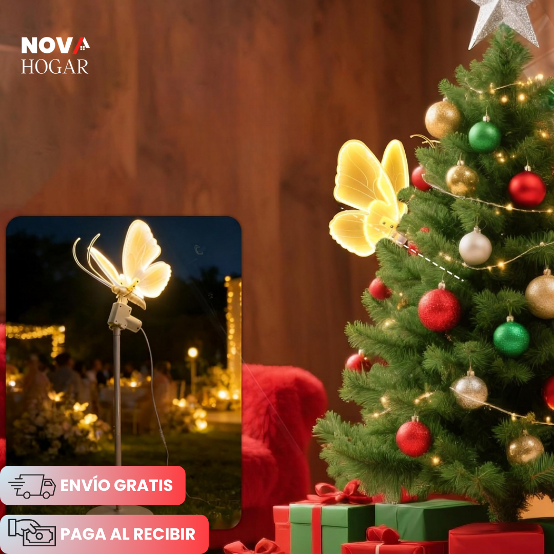 MagicWing™ Mariposa Mágica con Luz y Movimiento