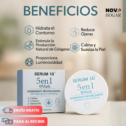 Serum 10® Pack X60 Parches Hidratantes y Revitalizantes 5 en 1