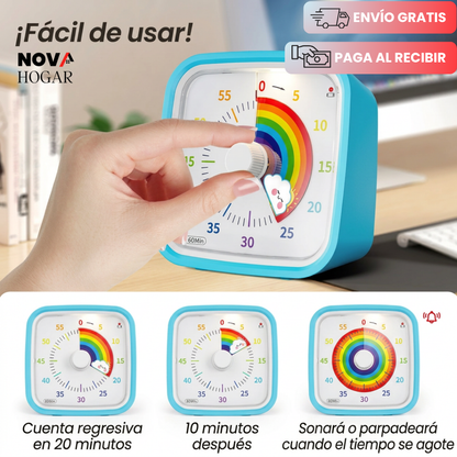 RainbowTime™ Temporizador Visual De Colores para Niños