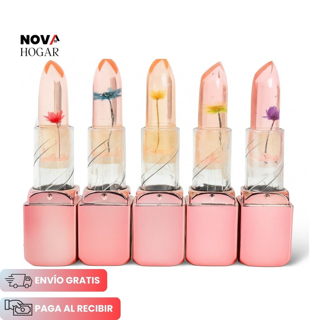 3x1 LushBloom™ Bálsamo Labial de Esencias Naturales