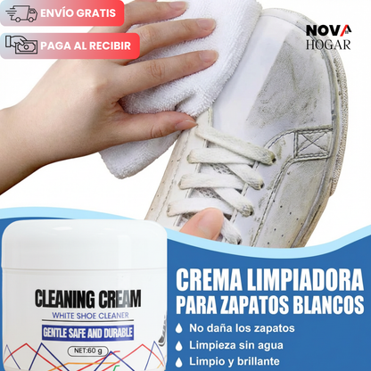 2x1 PureWhite™ Crema Limpiador y Restauradora de Calzado