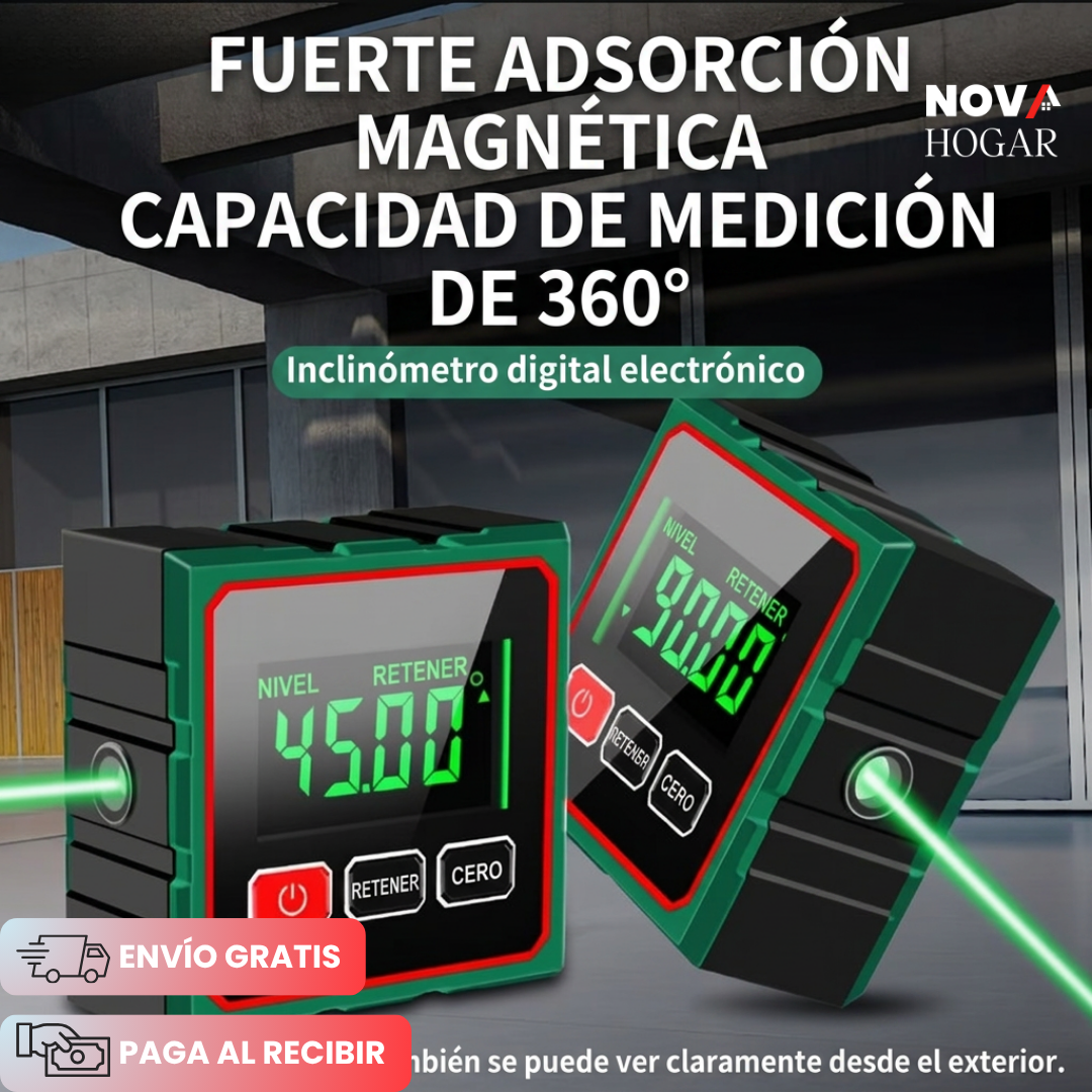 NanoLevel™ Nivel Láser Digital de Alta Precisión
