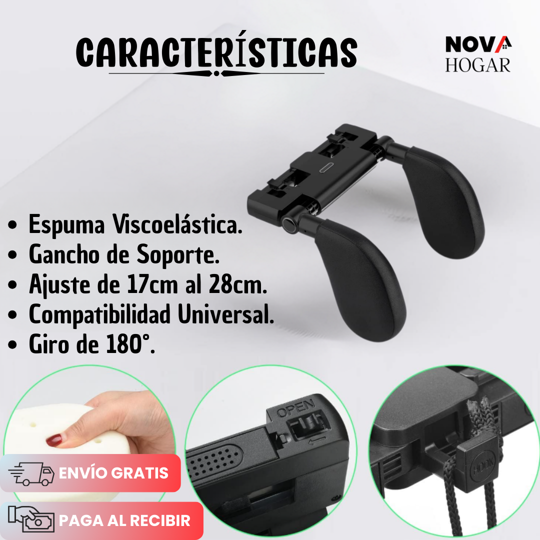 ComfortRide™ Reposacabezas Ajustable para Carro