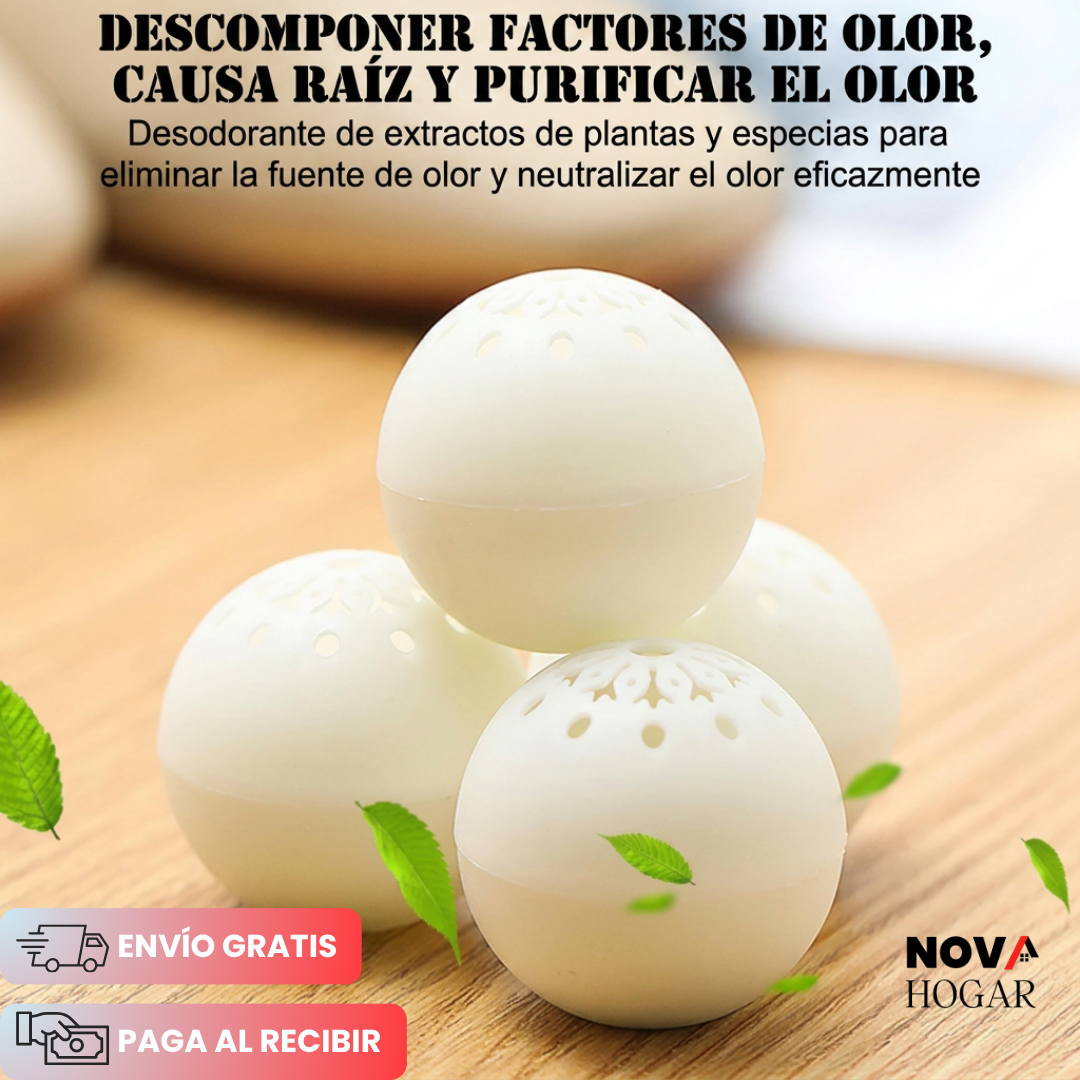 StepFresh™ Pack X8 Bolas Desodorantes Japonesas para Calzado
