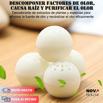 StepFresh™ Pack X8 Bolas Desodorantes Japonesas para Calzado